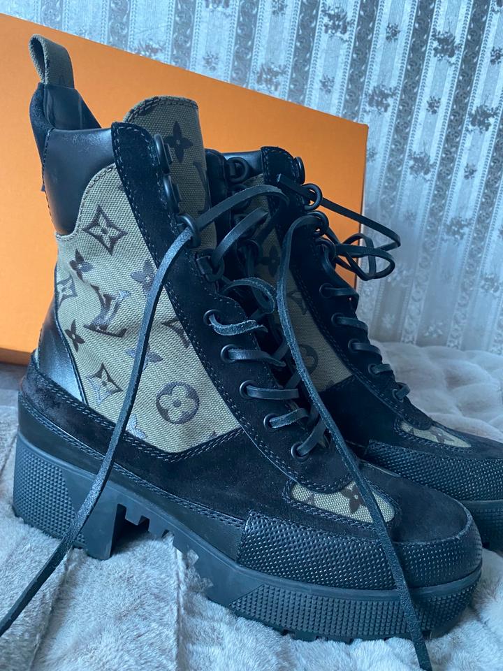 Original Louis Vuitton Schuhe Stiefel desert Boots
