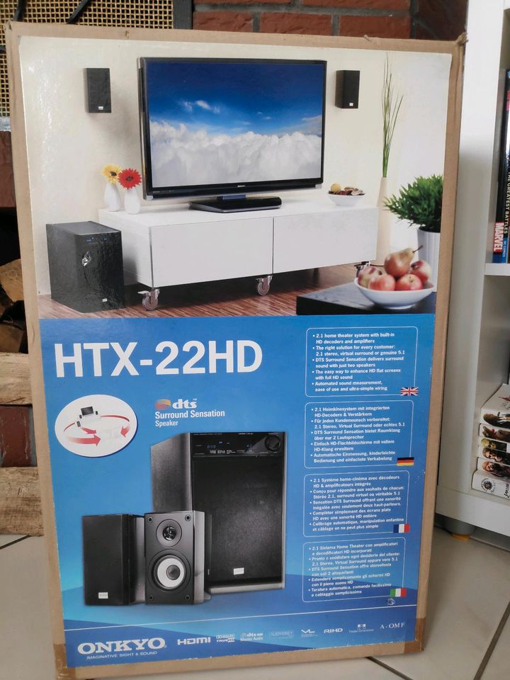 Onkyo HTX-22HD + SKS11 Heimkino, 5.1 Heimkino in Dortmund