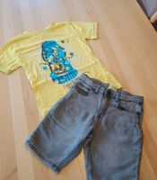 Set Gr. 128 Jungen Shorts & Shirt Jeans Bayern - Anger Vorschau