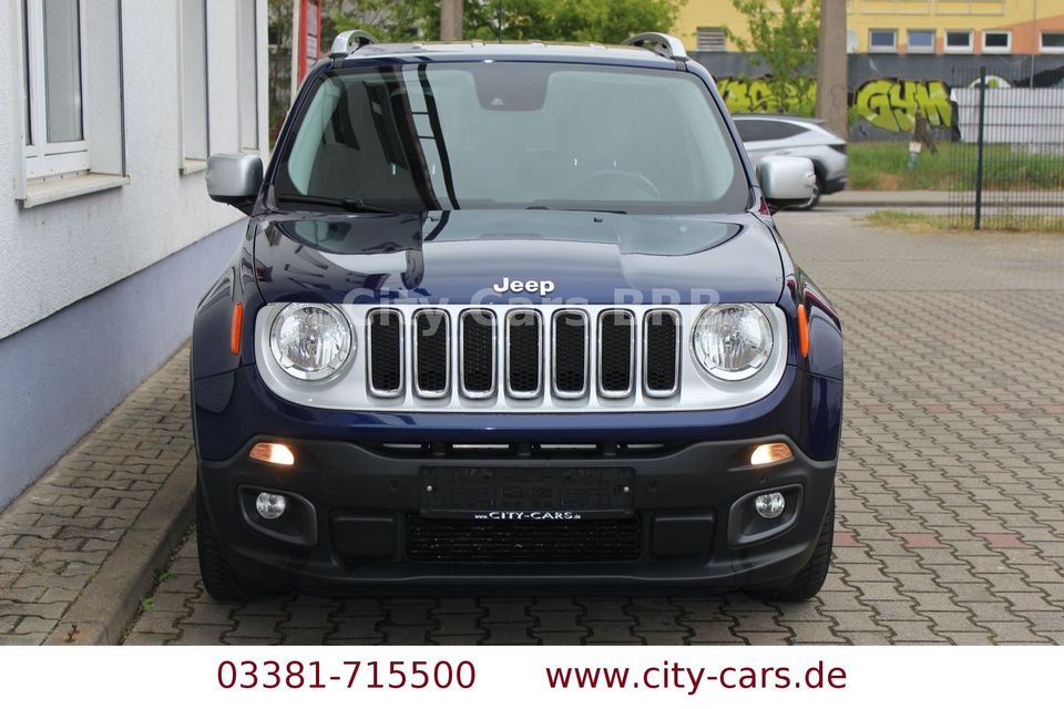 Jeep Renegade Limited FWD*Autom.*Navi*Spurhalte*PDC in Brandenburg an der Havel