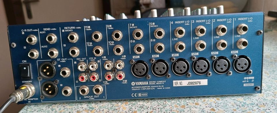 MISCHPULT/MIXER YAMAHA MG12/4 MIXING CONSOLE in Wadersloh