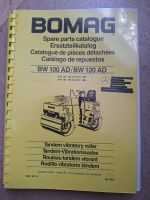 BOMAG Tandem Vibrationswalze BW 100 AD, 120 AD Ersatzteilkatalog Thüringen - Weida Vorschau