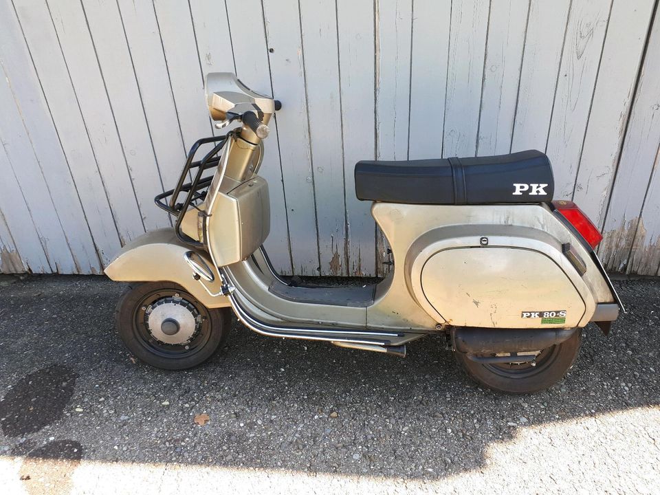 Vespa PK 80, 130, Champagner O Lack ,Polini 130 in Herbertingen