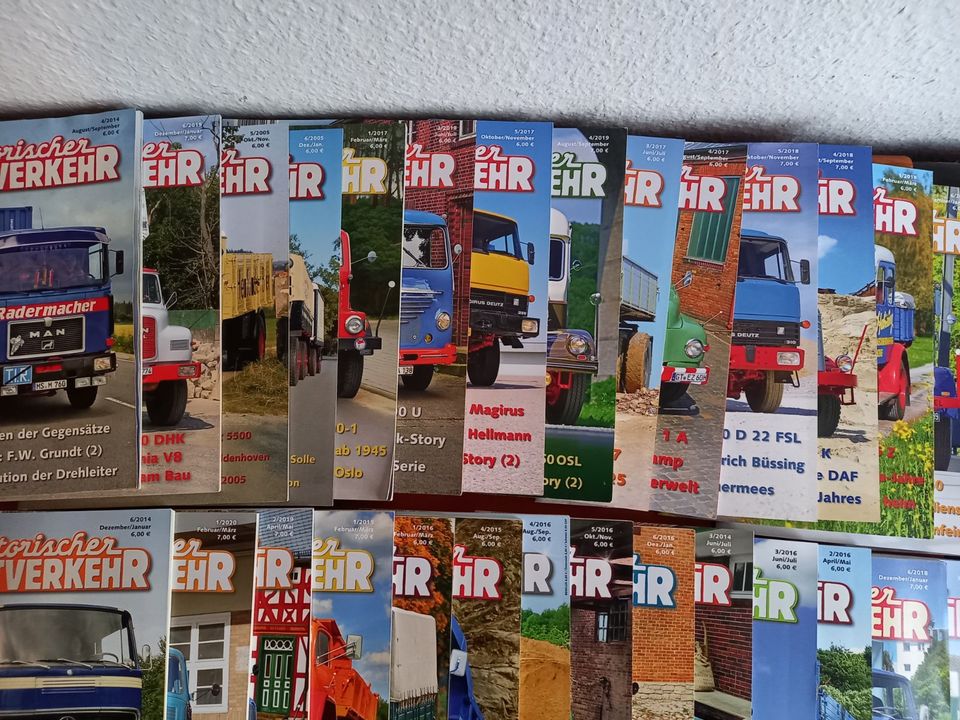 Historischer Kraftverkehr Zeitschrift 90 Ausgaben - 2003 bis 2020 in Jarmen