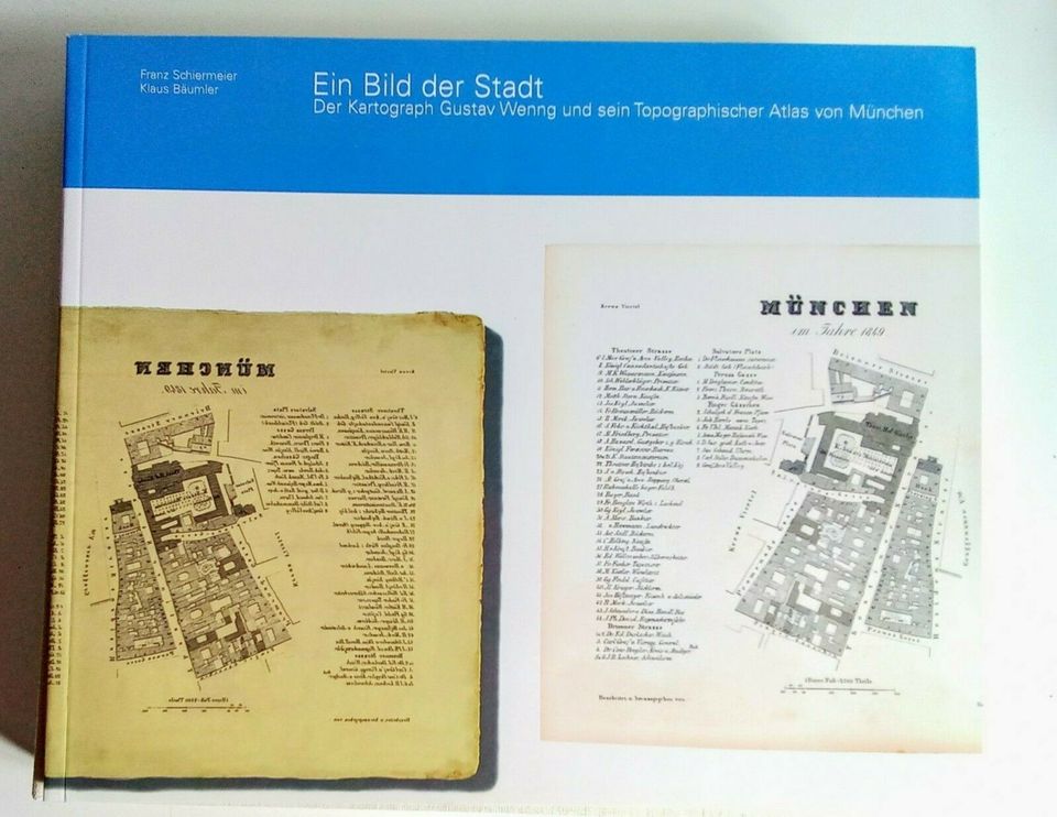 Topographischer Atlas von München 1849/51 in Riemerling