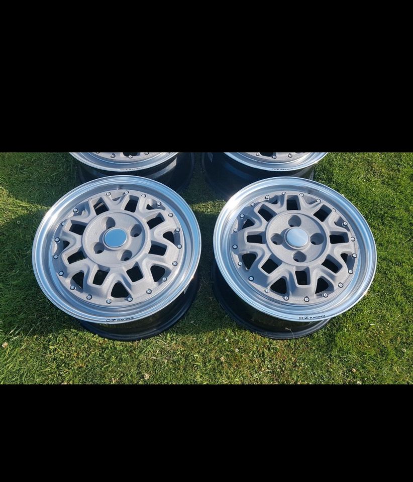 VW Waffeleisen OZ Custom 15 Zoll 4x100 Mehrteilig Alufelgen in Münchenbernsdorf