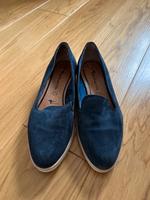 Blaue Tamaris Halbschuhe 37 super Zustand Brandenburg - Luckenwalde Vorschau