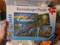 Ravensburger Puzzle 3× 49 Teile, Dinosaurier, neu Niedersachsen - Wolfsburg Vorschau