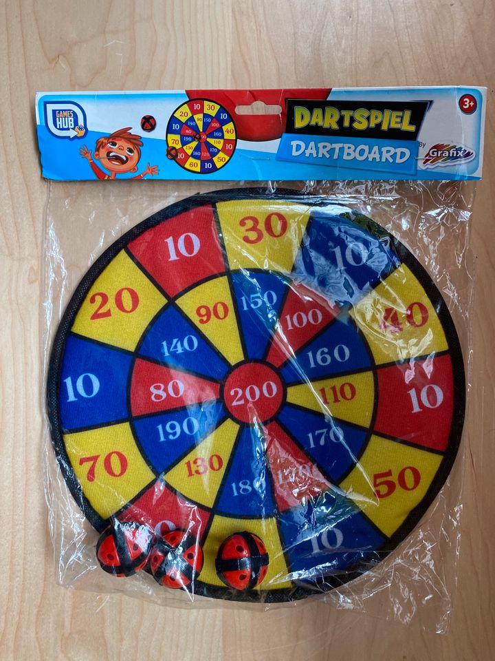 Dartspiel - Dartboard - Games Hub - OVP - NEu in Stade