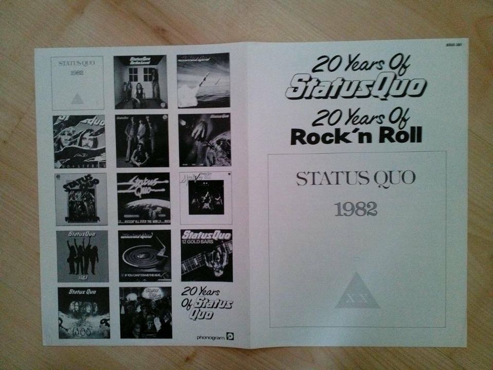 Status Quo -1982 (Vinyl LP) VG+++ in Wolfen