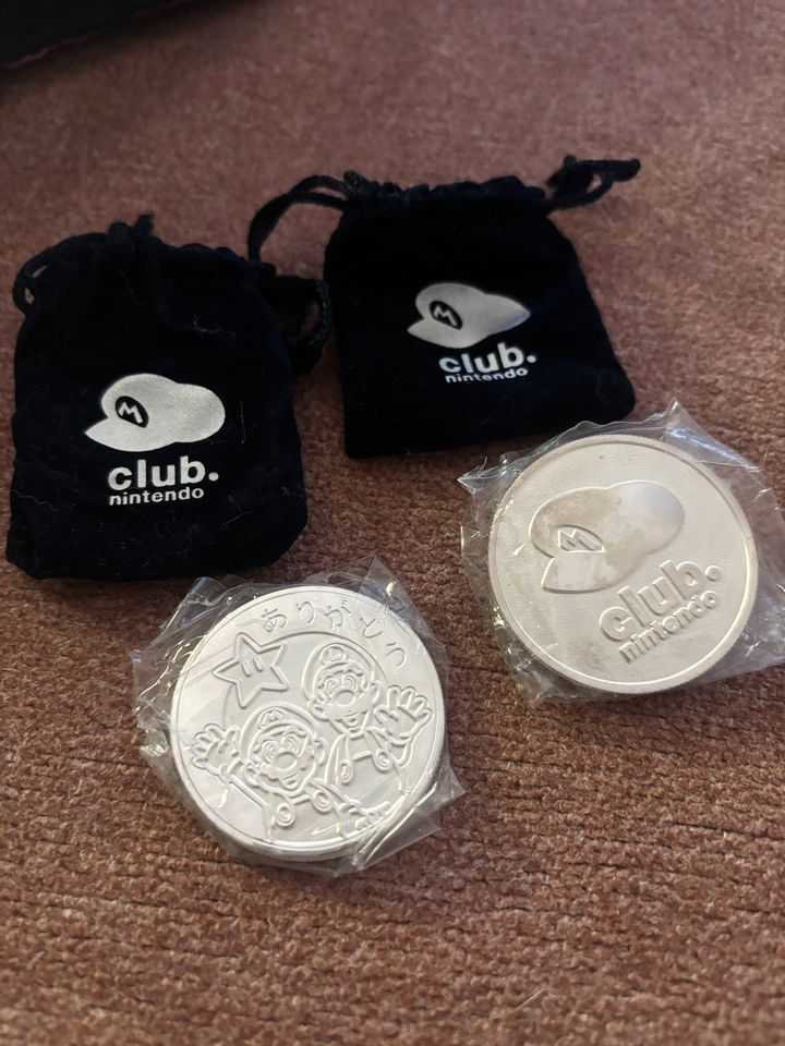 2 * Club Nintendo Coin (Münze) Neu in Schwerin