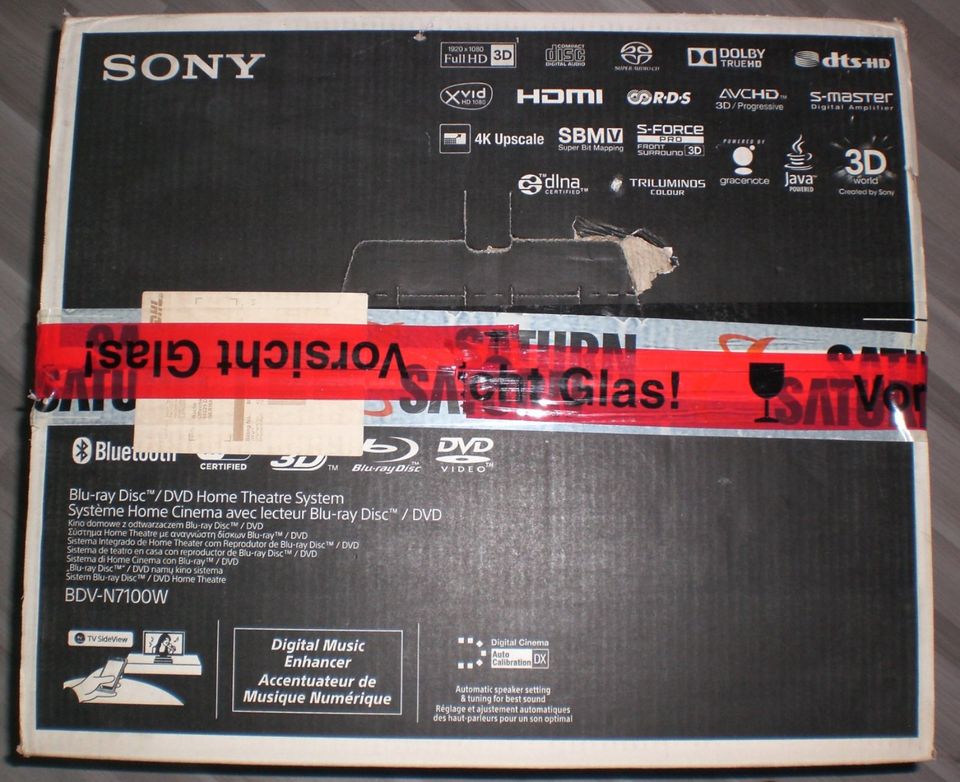 Sony Bluray Disc/DVD Home Player und 5.1 Theathre System OVP Sony in Düsseldorf