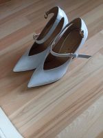 Weiße High Heels/Brautschuhe Saarbrücken-Dudweiler - Scheidt Vorschau