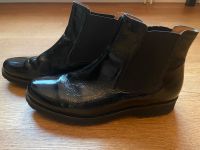 Lack Chelsea Boots von Gabor, schwarz, Gr. 6,5 (40) Hessen - Liederbach Vorschau