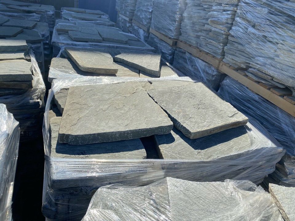 - Sandsteinplatten Polygonalplatten Terrassenplatten Naturstein in Unna