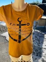 Leinen los T-Shirt Größe M Senf Sachsen - Geyer Vorschau