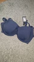 Seafolly Collective DD Cup Bikini Oberteil - True Navy Blumenthal - Farge Vorschau