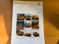 Mercedes LKW Prospekt für den Winterdienst 1986 aus Sammlung Bayern - Altdorf Vorschau