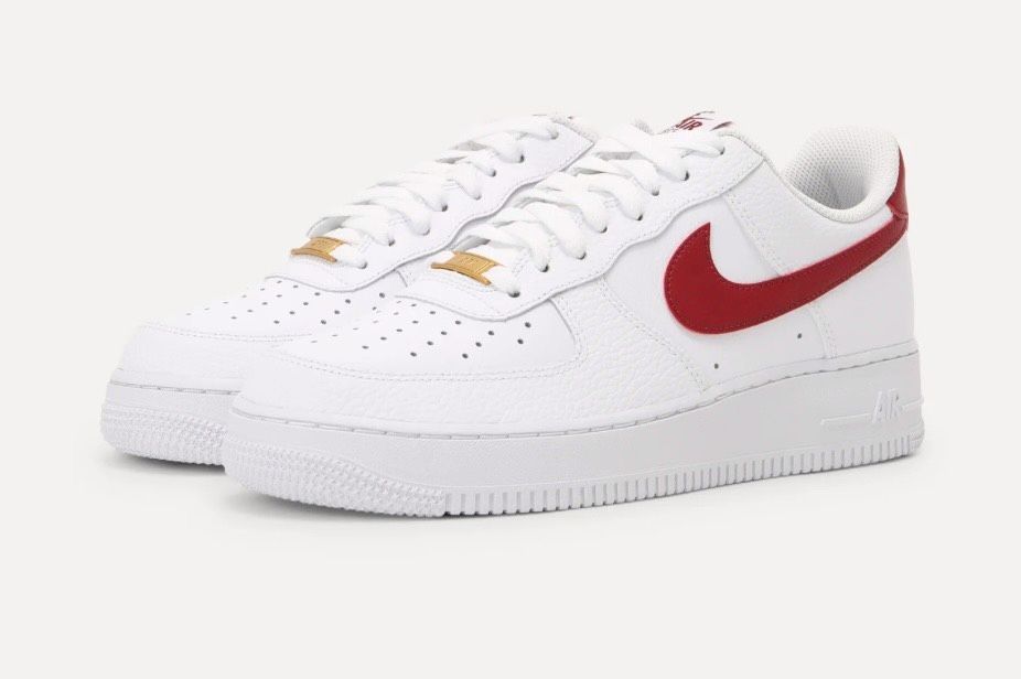 Nike Air Force 1 (One) GR.44,5 US10,5 weiß/rot NEU+OVP in Berlin