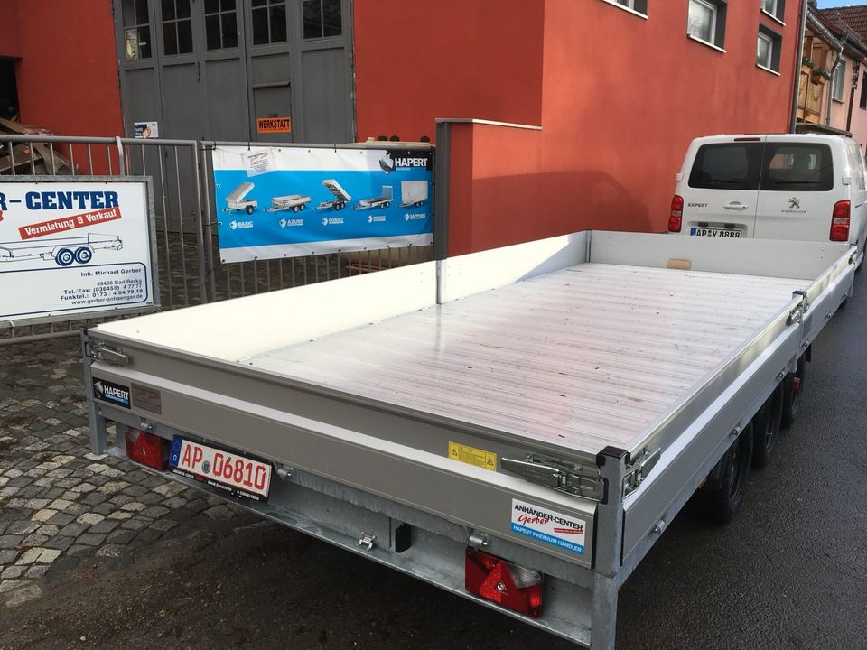 Hapert Azure H3 605x220cm Auffahrpaket Aluboden in Kranichfeld