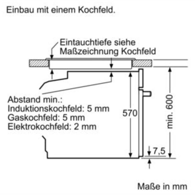 SIEMENS Einbauherdset EQ521IB00 iQ500 in Erlangen