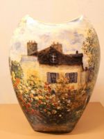 Vase von Goebel mit Bild v. Claude Monet "Le jardin de I`artiste" Niedersachsen - Buxtehude Vorschau