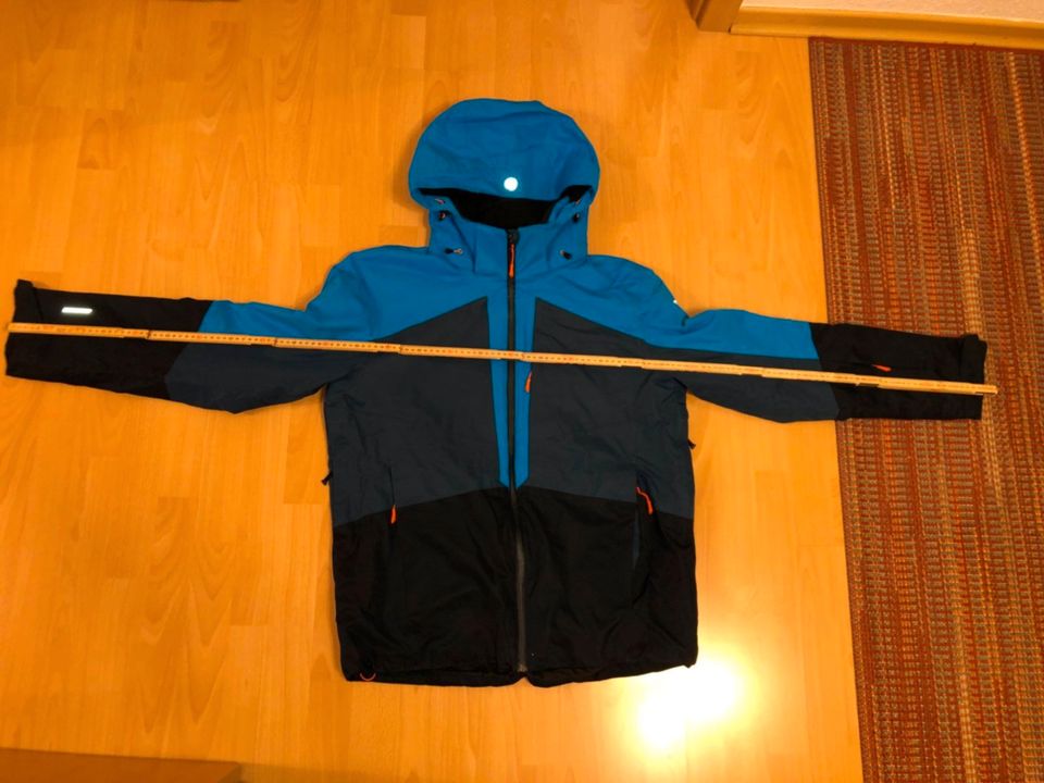 Icepeak Herren Softshelljacke Skijacke "Kris" blau Gr. 52 in Lage