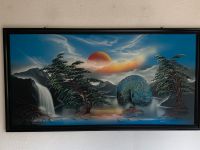 Gemälde, 130 x 67 cm, mit Rahmen, airbrush, 3D Leipzig - Meusdorf Vorschau