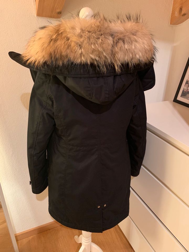 NEU 100%Orig. Woolrich Scarlett Parka 2in1 XS 34 Daunenmantel in Traunstein