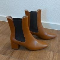 Neu H&M Damen Stiefel Stiefeletten camel braun Gr 40 Absatz 6 cm Niedersachsen - Walsrode Vorschau