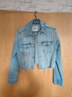 Hollister Damen Jeansjacke kurz blau Gr. XS 34 Sachsen-Anhalt - Muldestausee Vorschau