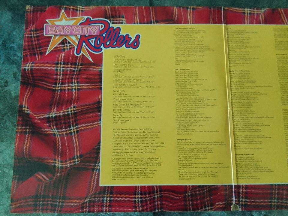 Bay City Rollers – Wouldnt you like it 1975 LP in Lübeck