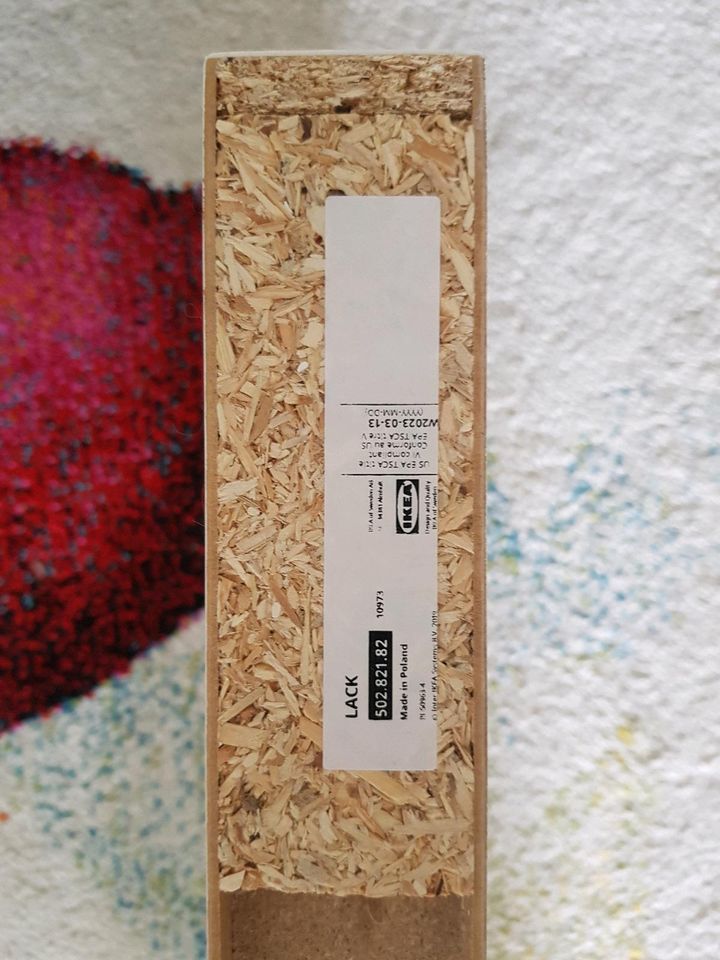 Wandregal 190 cm Ikea LACK weiß matt schwebendes Regal in Dresden