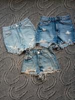 Zara FB Sister Denim co Jeans Shorts kurze Hose Hot Pant XXS 32 Brandenburg - Bernau Vorschau