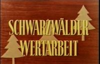 Schwarzwälder Wertarbeit SABA 35mm Film 1956 Baden-Württemberg - Donaueschingen Vorschau