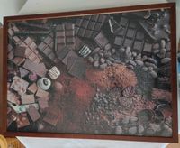Puzzle "Schokolade" im dunkelbraunen Holzbilderrahmen Dithmarschen - Marne Vorschau