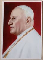 alte AK Postkarte Andenken an Papst Johannes XXIII ungeschr. Bayern - Wernberg-Köblitz Vorschau