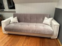 Istikbal Schlaf Couch mit Stauraum Silber / Grau und weiß Niedersachsen - Thuine Vorschau