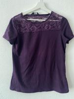 Damen Shirt mit Spitze • lila • Gr. S 36/38 Niedersachsen - Nienhagen Vorschau