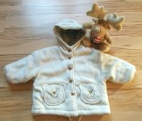 Teddyplüsch Kinder Fleece Jacke Kapuze 68 74 ☃ Bären kuschelweich Schleswig-Holstein - Nusse Vorschau