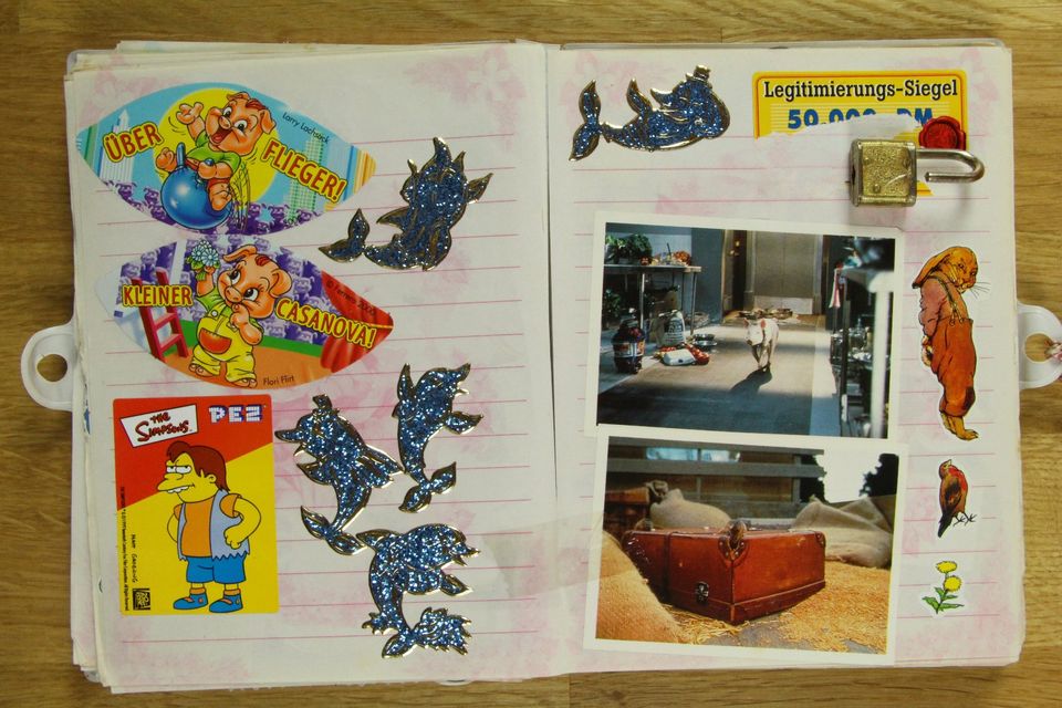 Sticker-album Sticker-sammlung 90er 90s Kindheit Aufkleber in Elze