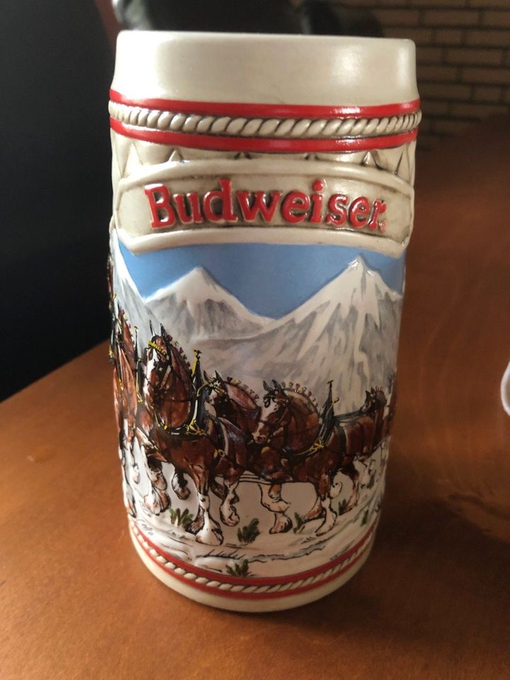 Sammlungsauflösung - Budweiser - Anheuser-Busch - Bierkrug in Essen