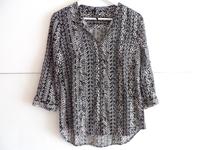 FLAME Bluse mit 3/4 Arm All Over Print Schwarz Weiß M 38 * NEU * Kreis Ostholstein - Sereetz Vorschau