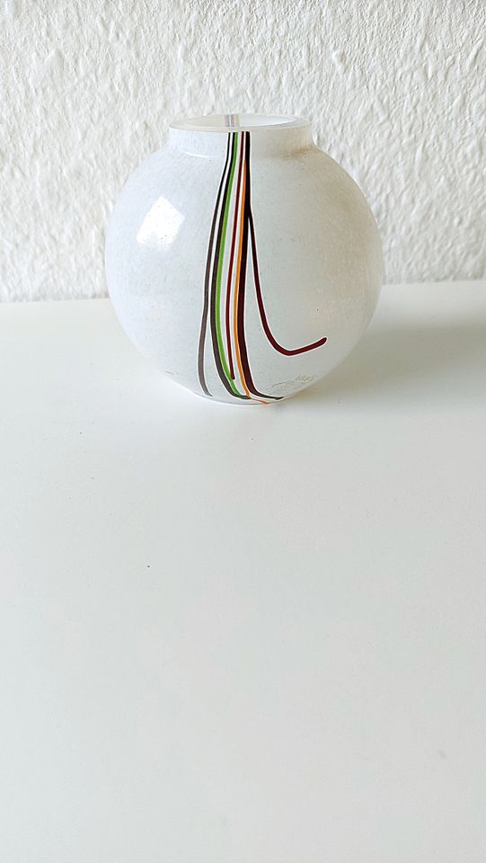 KOSTA BODA Vase Rainbow „B.VALLIEN 48223“ SIGNIERT Glaskunst in Lüneburg