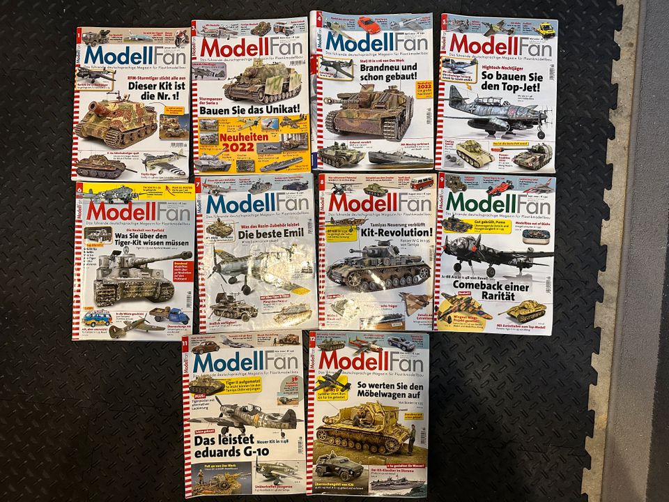 Modell Fan Zeitschriften Tamiya Revell 2019-2023 in Pfaffenhofen a. d. Roth