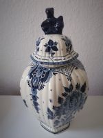 Vase mit Deckel von Delft Royal Goedewaagen, 35 cm Gesamthöhe Baden-Württemberg - Ulm Vorschau