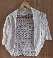 Häkel Bolero Creme Größe 38/40 Berlin - Hellersdorf Vorschau