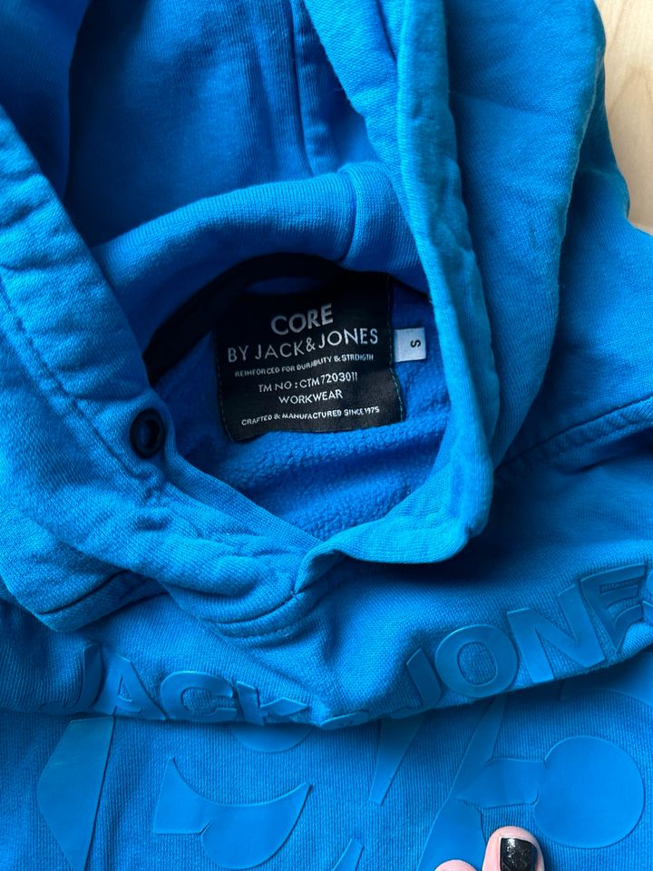 Jack & Jones Hoodie blau gr s in Daleiden