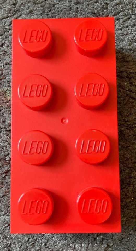 Lego Spardose rot Legostein Stein in Minden