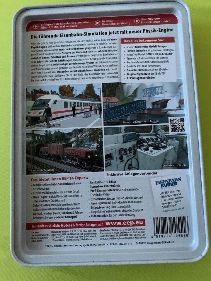 EEP Train Simulator: Eisenbahn.exe 14 Platinum Metalbox in München